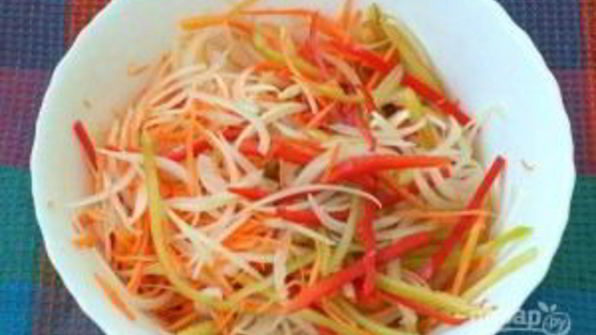 овощи по-корейски на зиму