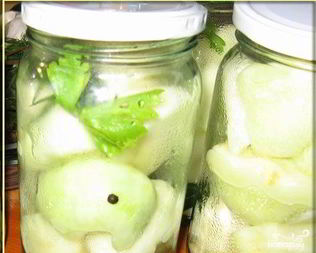 Патиссоны, консервированные на зиму