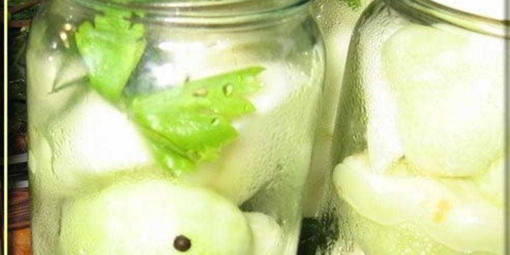 Рецепт патиссоны, консервированные на зиму