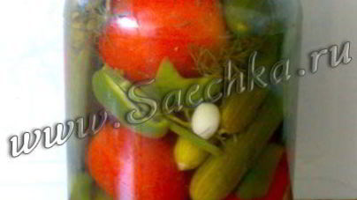 Помидоры и огурцы на зиму с аспирином