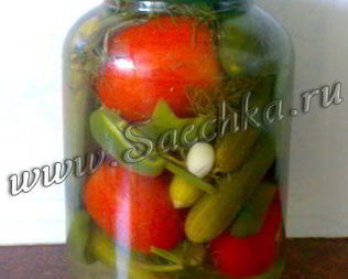Помидоры и огурцы на зиму с аспирином