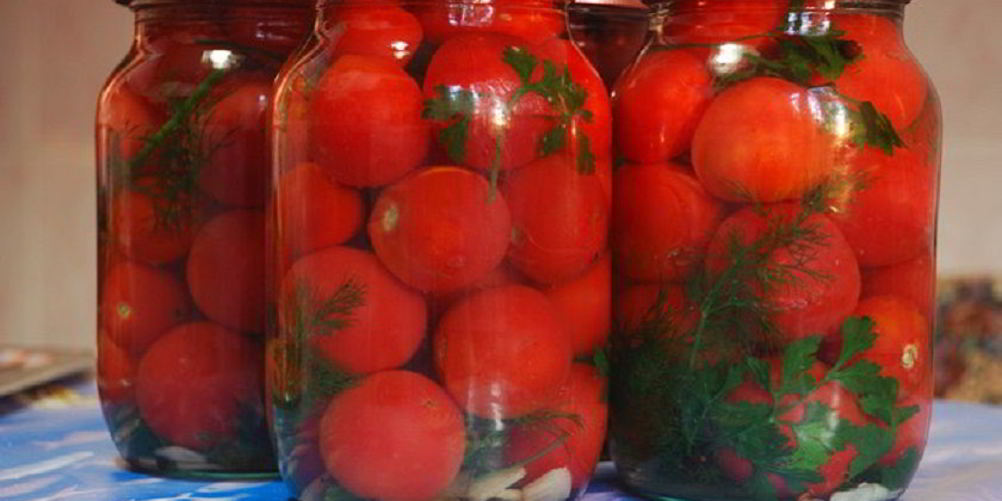 Рецепт помидоры на зиму без уксуса