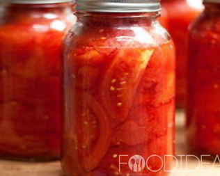 Помидоры резанные на зиму