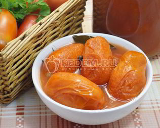 Помидоры в собственном соку на зиму