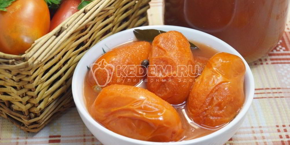 Рецепт помидоры в собственном соку на зиму