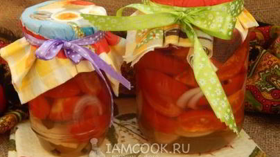 Помидоры в желе на зиму