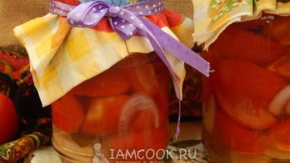 помидоры в желе на зиму