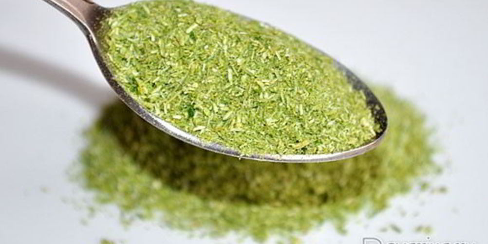 Рецепт приправа из стеблей зелени