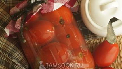 Сладкие помидоры на зиму