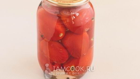сладкие помидоры на зиму