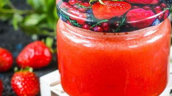 сок из клубники на зиму