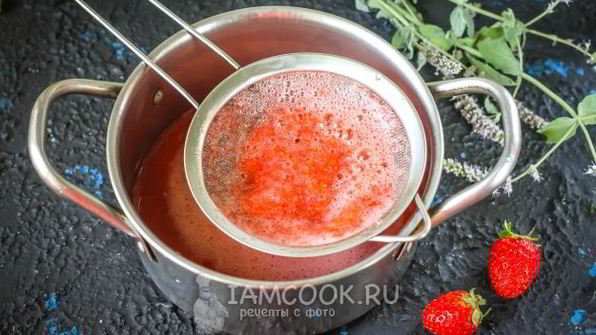 сок из клубники на зиму