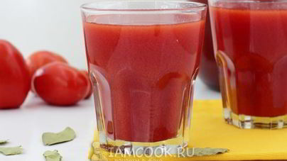 Сок из помидоров на зиму из соковыжималки