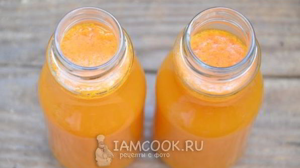 сок из тыквы на зиму