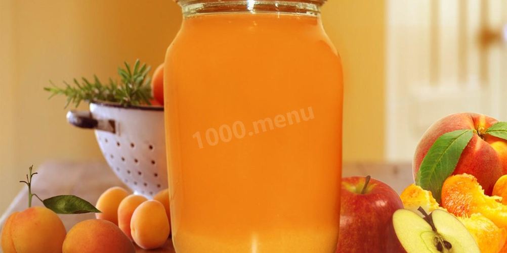 Рецепт сок яблочный на зиму с абрикосами