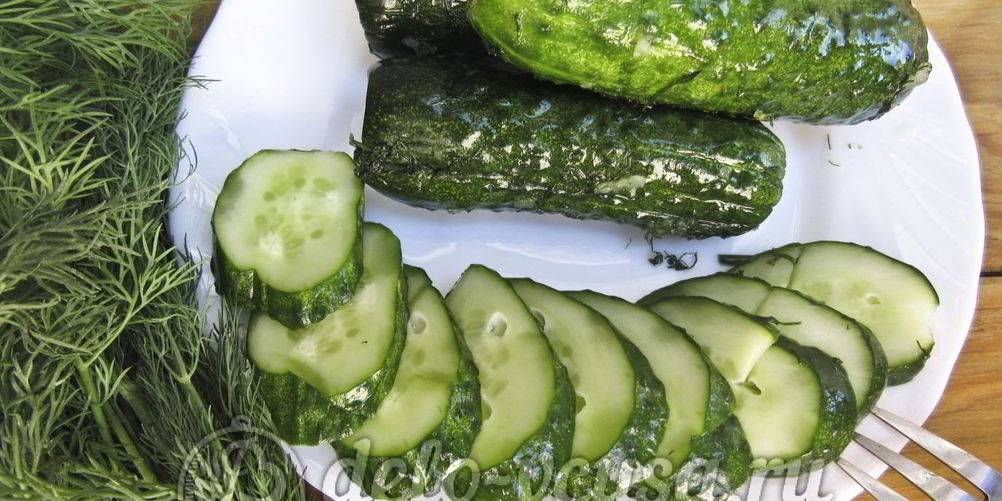 Рецепт малосольные огурцы в пакете