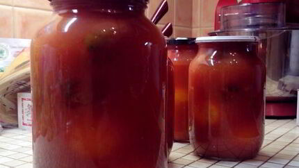 Помидоры в собственном соку