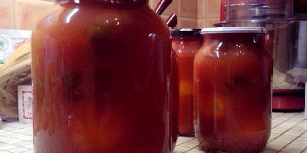 Рецепт помидоры в собственном соку