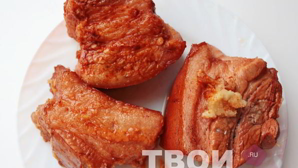 сало в луковой шелухе