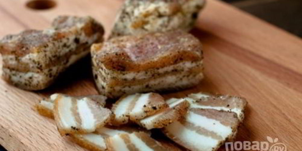 Рецепт сало в рассоле