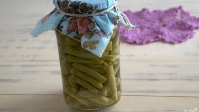 Стручковая фасоль на зиму