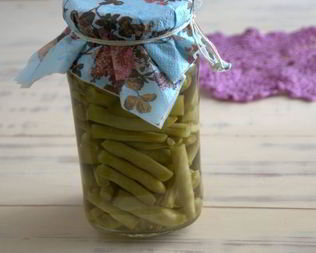 Стручковая фасоль на зиму