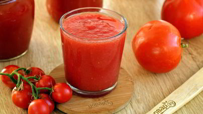 Томатный сок на зиму домашний
