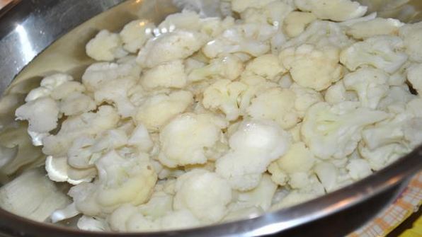 цветная капуста замороженная на зиму