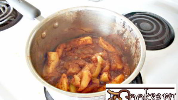 тыквенно-яблочное пюре на зиму