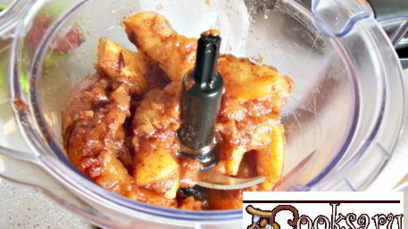 тыквенно-яблочное пюре на зиму