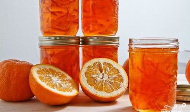 Апельсиновое варенье с виски