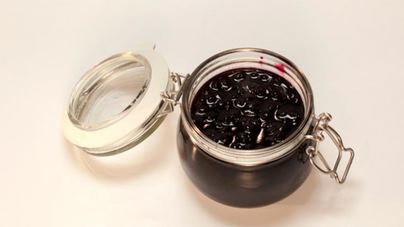 Черничный конфитюр с мятой