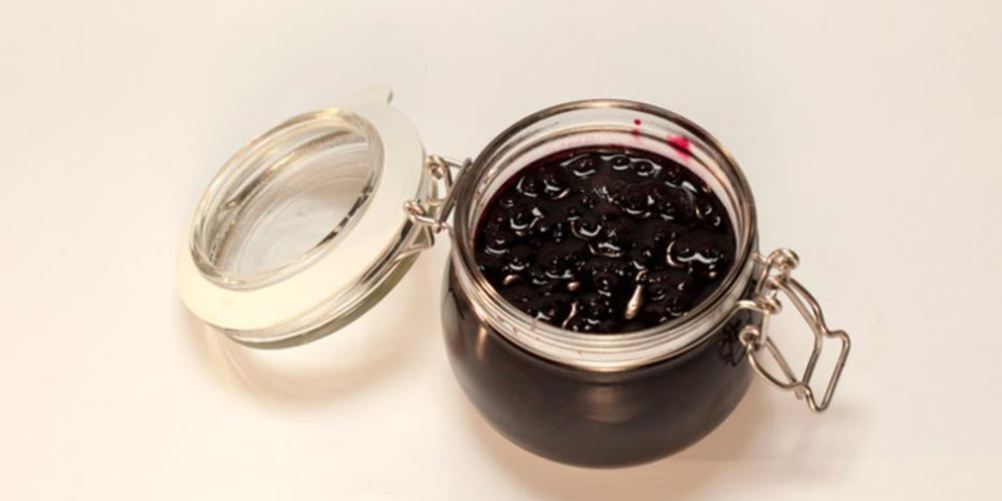 Рецепт черничный конфитюр с мятой