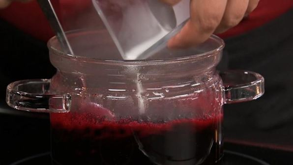 черничный конфитюр с мятой