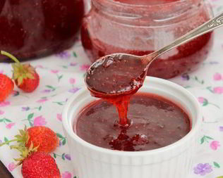 Клубничный конфитюр с ванилью