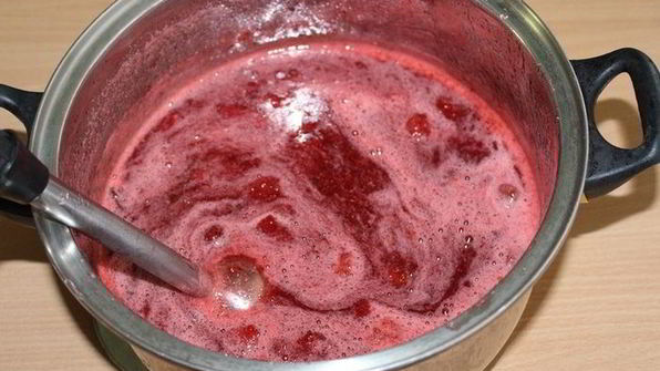 клубничный конфитюр с ванилью