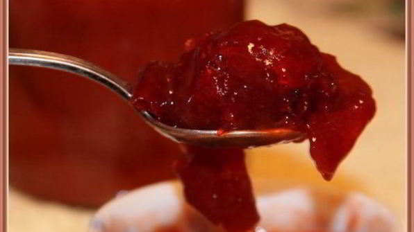 конфитюр абрикосово-сливовый