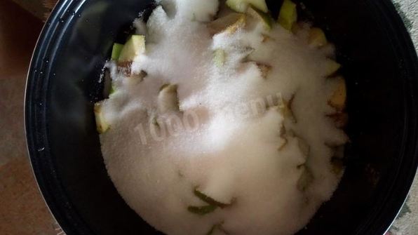 простое яблочное варенье в мультиварке на зиму