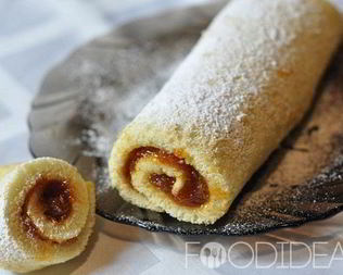 Рулет с вареньем