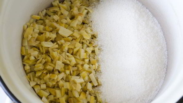 цукаты из лимонных корок