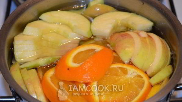 цукаты из цитрусовых и яблочных долек