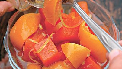 Тыквенный конфитюр с мандаринами