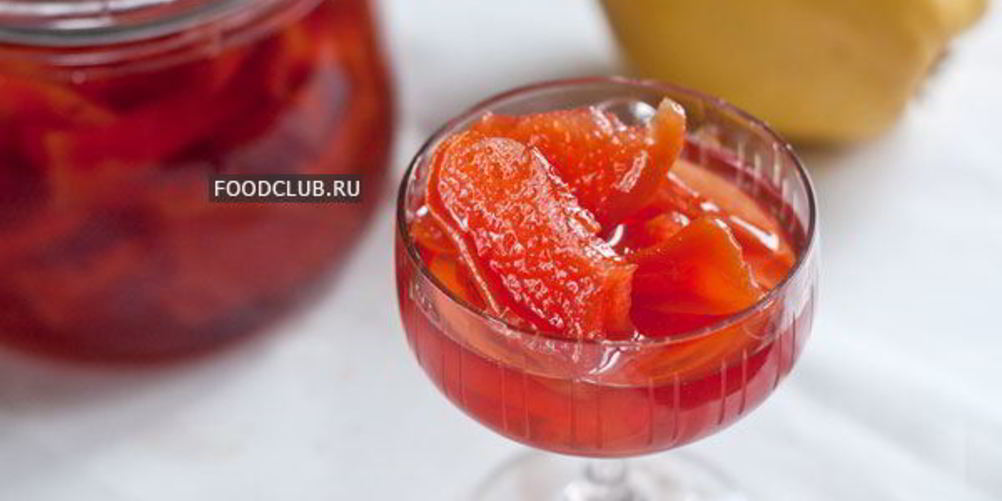 Рецепт варенье из айвы