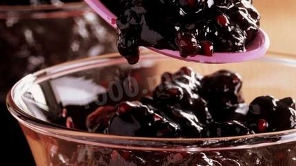 Варенье из бузины черной