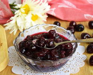 Варенье из черешни без косточек Пятиминутка