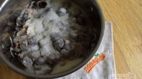 варенье из черешни без косточек пятиминутка