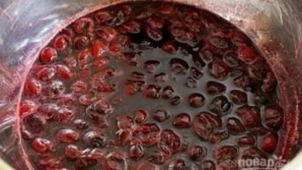 варенье из черешни без косточек пятиминутка