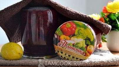 Варенье из черешни без косточек с лимоном