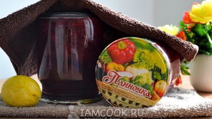 Варенье из черешни без косточек с лимоном