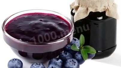 Варенье из голубики на зиму